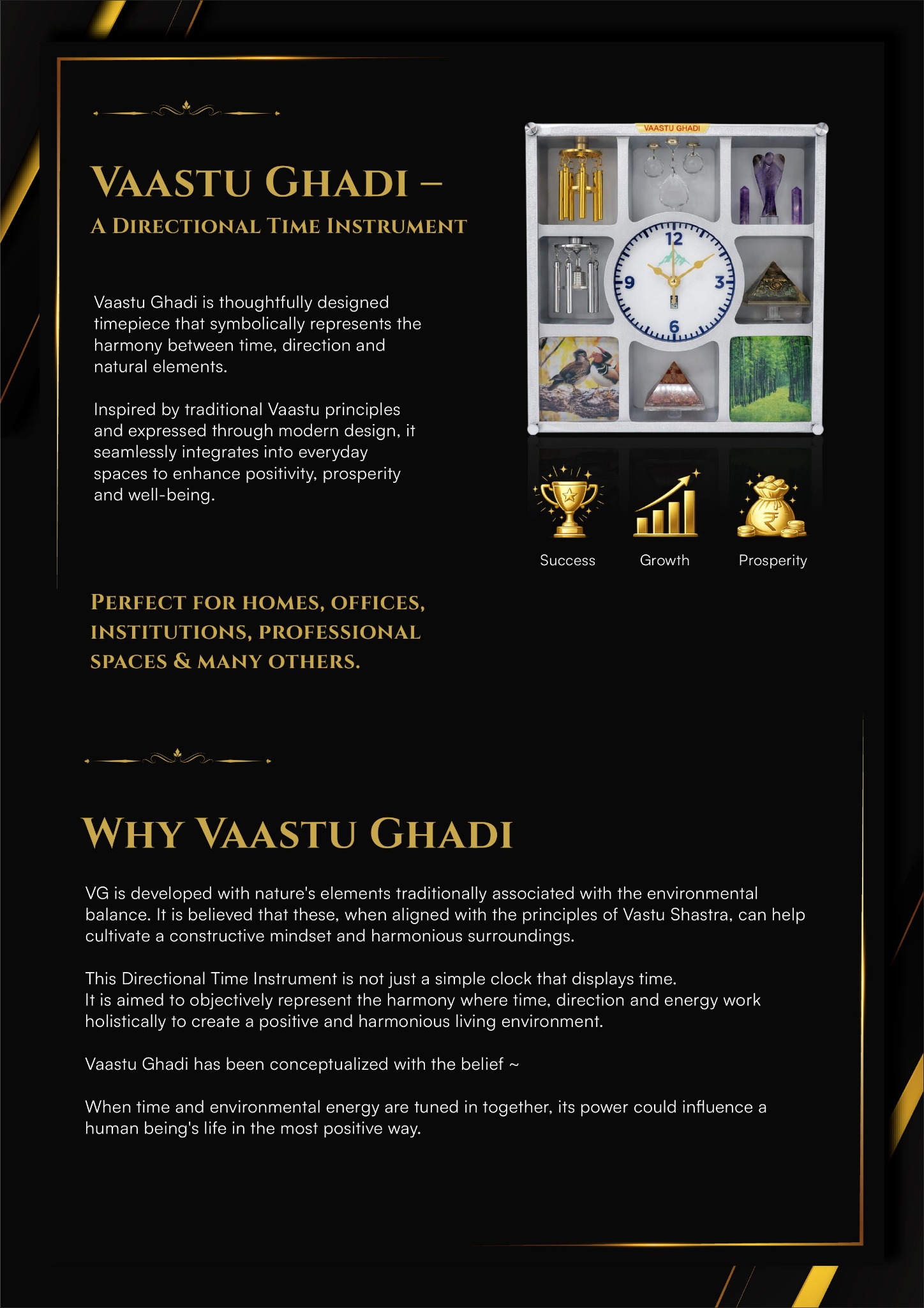 Vaastu Ghadi brochure presentation