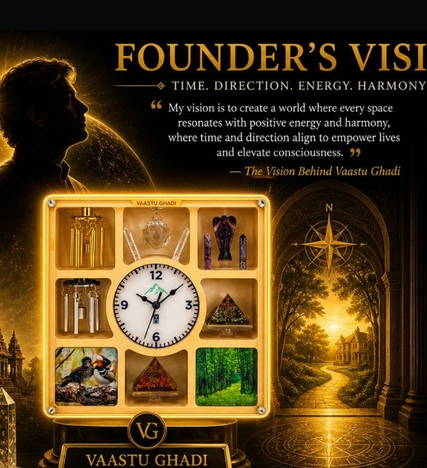 Vaastu Ghadi premium collection and founder vision