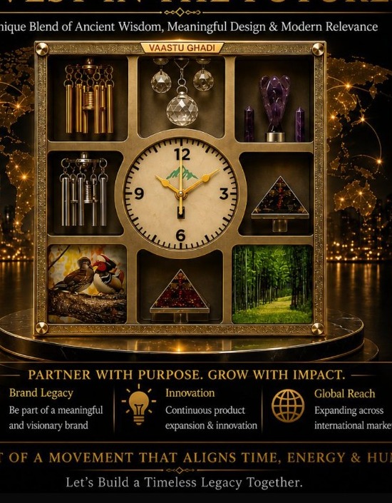 Golden Vaastu Ghadi premium presentation