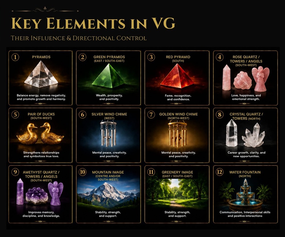 Vaastu Ghadi natural elements collection