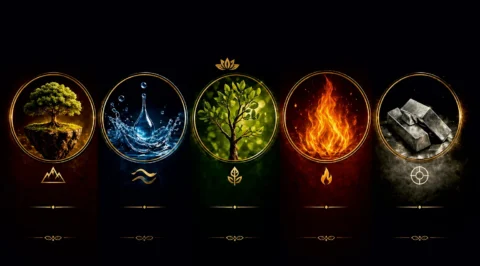 Vaastu Ghadi TDE Principle and five elements